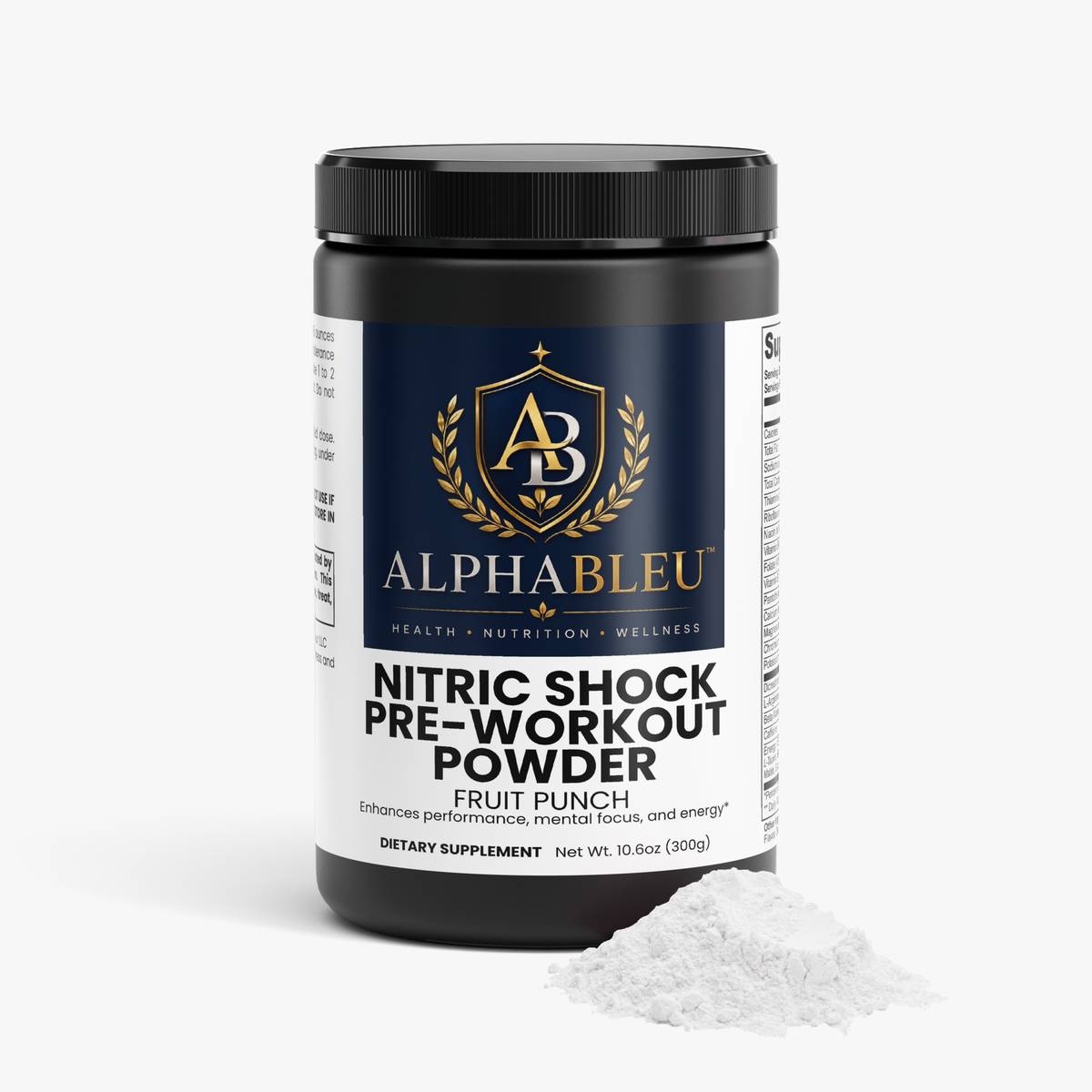 Nitric Shock Pre-Workout Powder (Fruit Punch)